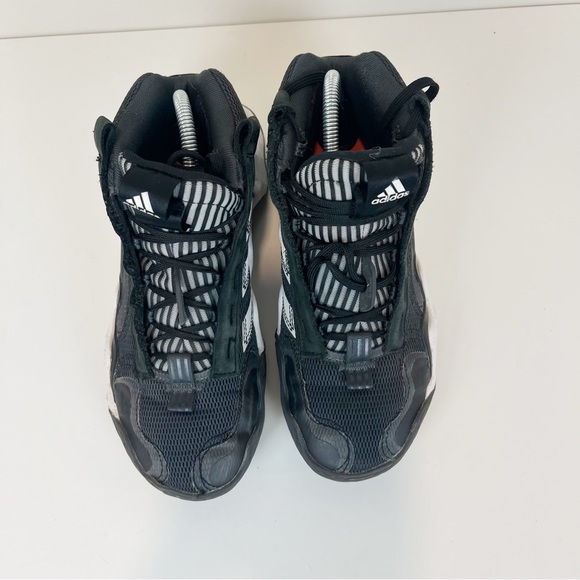 Adidas Exhibit B Candace Parker Mid Basketball Shoes Carbon Black Size 8 - Picture 3 of 9